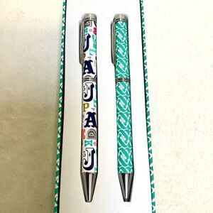 CONTEMPORARY  PEN AND PENCIL SET NEW BRIGHT CONTEMPORARY DESIGN WEIGHTY